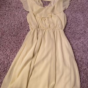 yellow rue21 dress